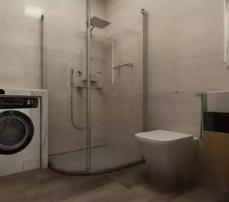 聪明人淋浴房里都加上一块木板,排水不比地漏慢,美观又舒服!