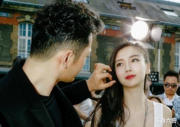 黄晓明|黄晓明baby罕见同框，一起带小海绵就医，baby全程抱着孩子不松手