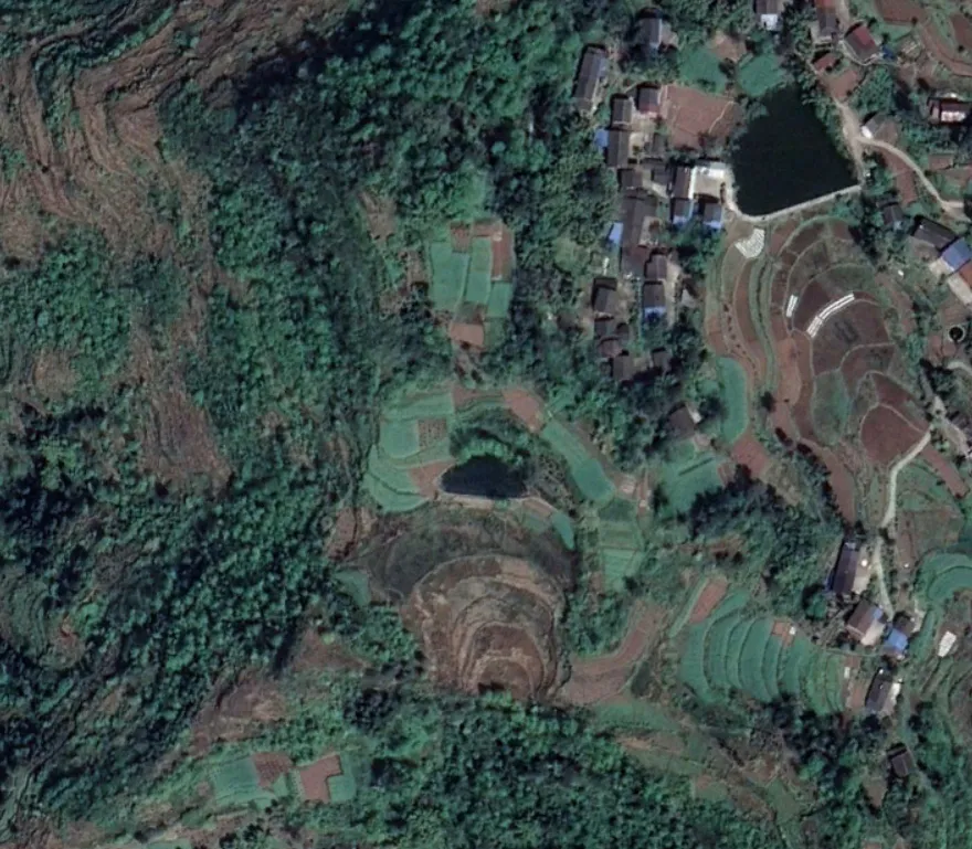 |风水寻地记，如玉盘之高山窝穴阴宅风水美地分享（多图）