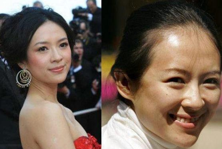 明星素颜|女星们的“真人”长啥样？当她们的素颜照曝光，根本就是普通人