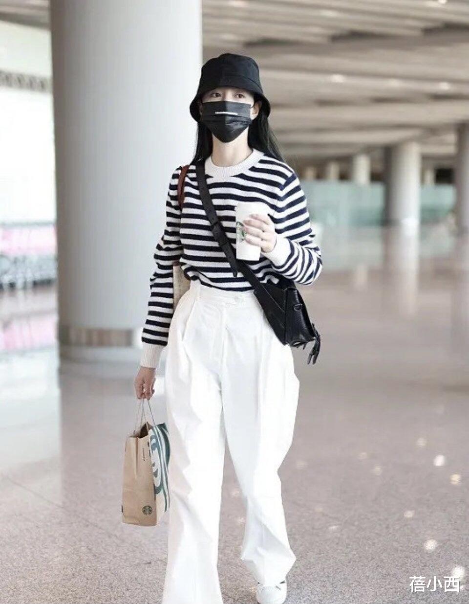 蓓小西|沈梦辰才是“时髦精”代表,穿宽松西装套装配棒球帽,照穿时髦爆