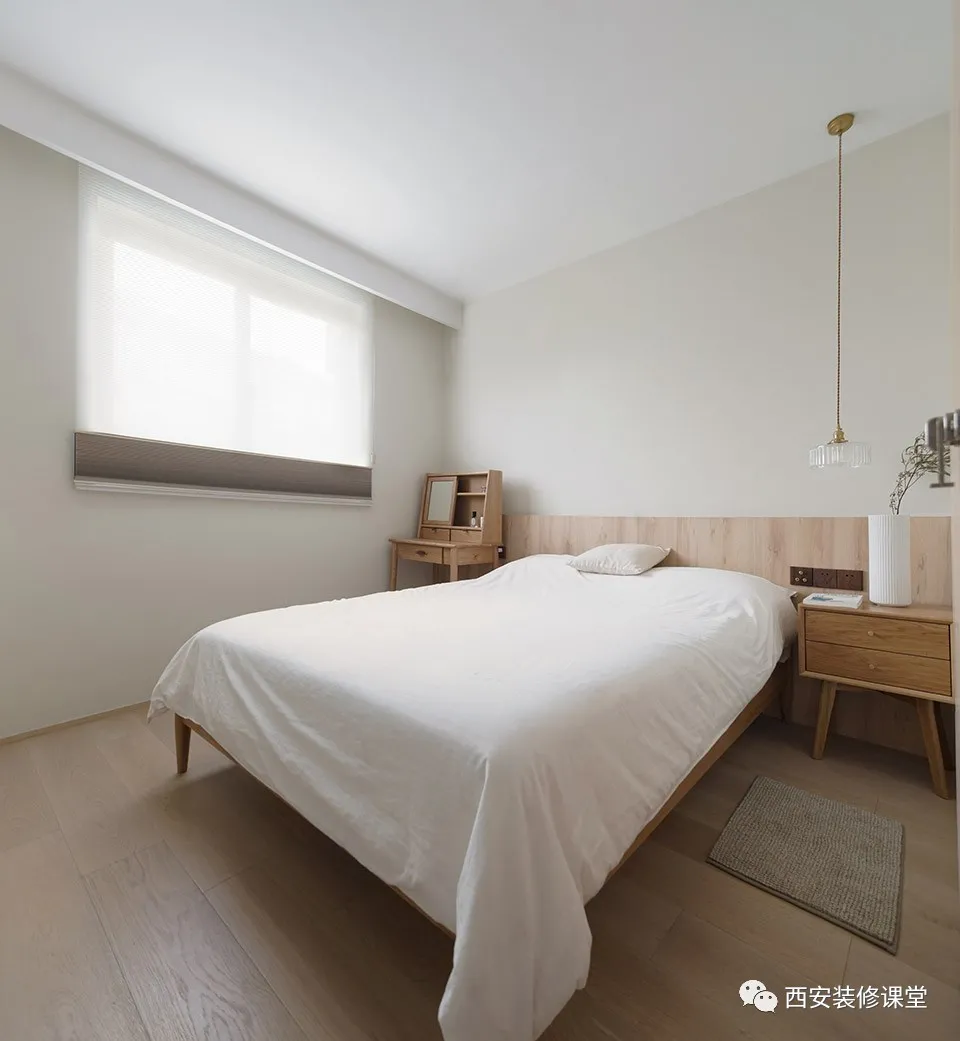 |50㎡蜗居打造两室,客餐厅衣帽间都有