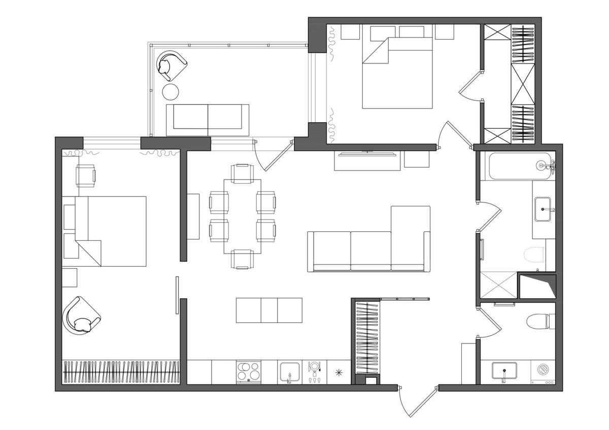 无人要的52㎡顶楼,被她买下装修,装完超耐看,让人赏心悦目