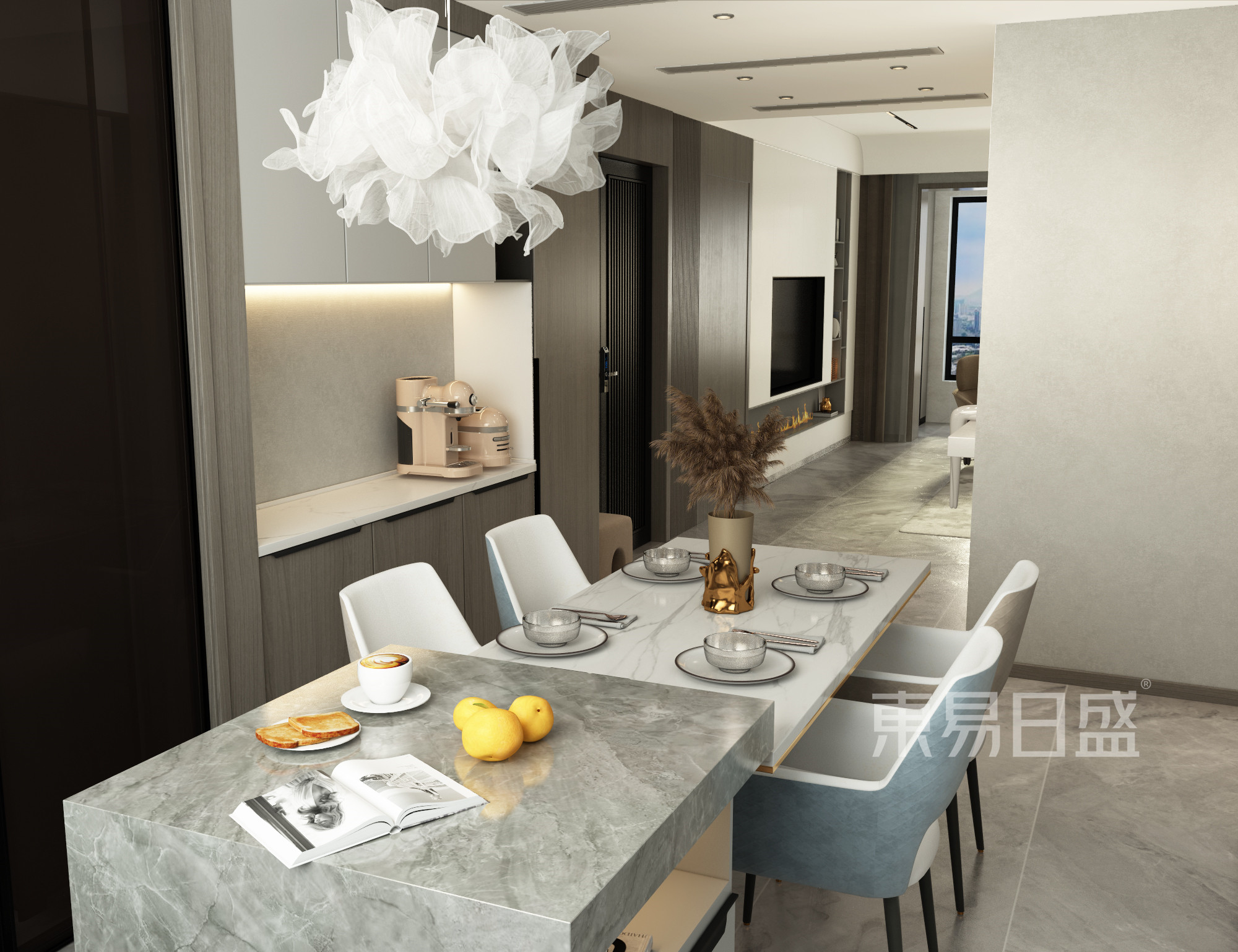 |众里景园装修,温馨感让人又爱又羡慕