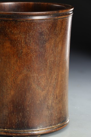 笔筒|清代，黄花梨笔筒