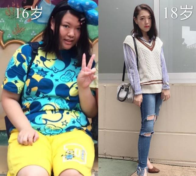绫香|18岁女孩两年减掉了130斤，成功上岸，直言：找回了真正的自己