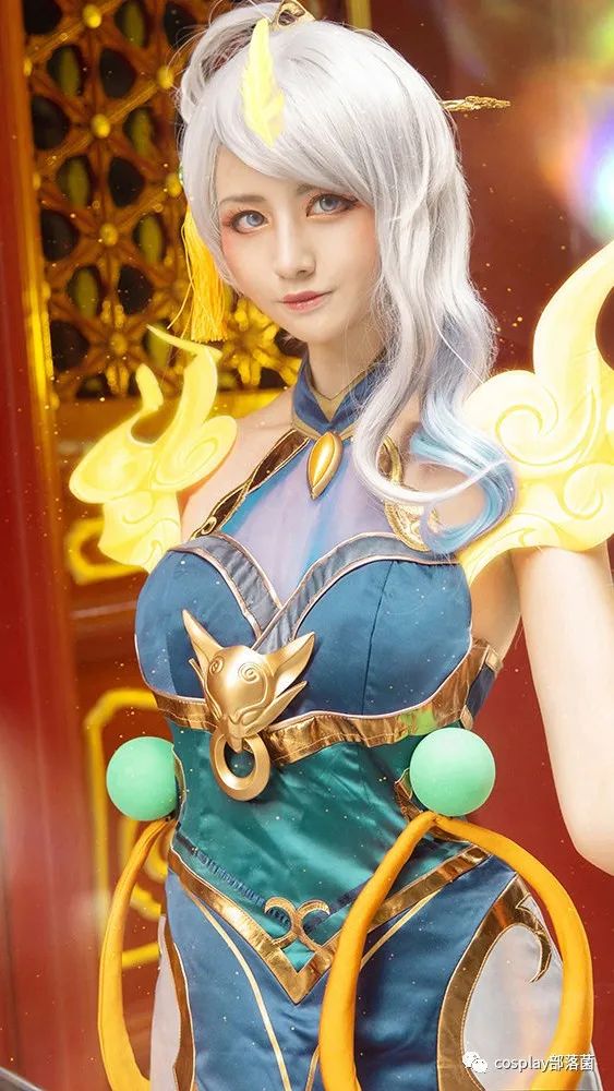 |cos：英雄联盟春晖神女拉克丝cos正片@小乔木
