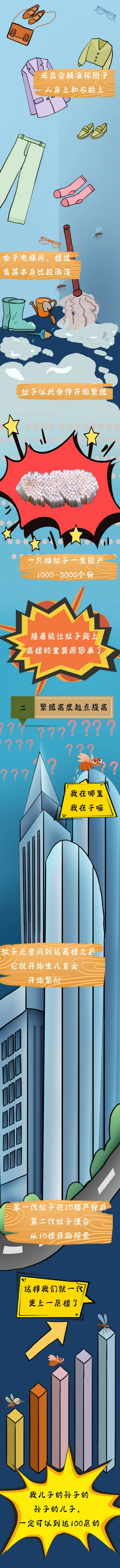 蚊子 蚊子究竟能飞多高？为什么不管住几层都有？