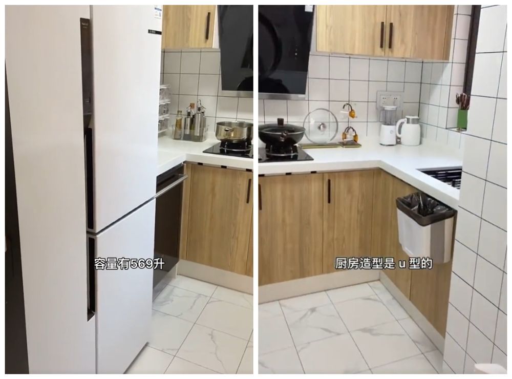 建筑面积82㎡，套内64㎡的三室一厅，用15万装修成慵懒风格