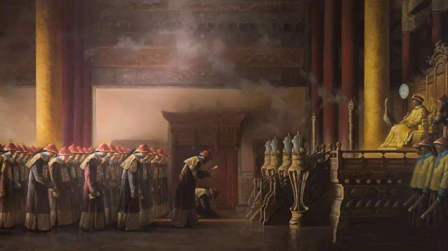 雍正|清朝大臣上朝前,为什么不敢吃早饭,而是在嘴里含一片人参?