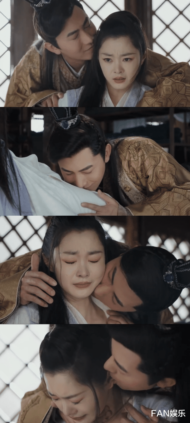 李小冉|李小冉刘烨亲热片段曝光，刘烨手抚摸位置引争议，李小冉牺牲太大