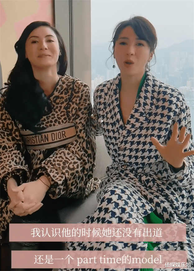 黎姿|黎姿与张柏芝同框，两大美人互相欣赏，相差9岁颜值气质不相上下