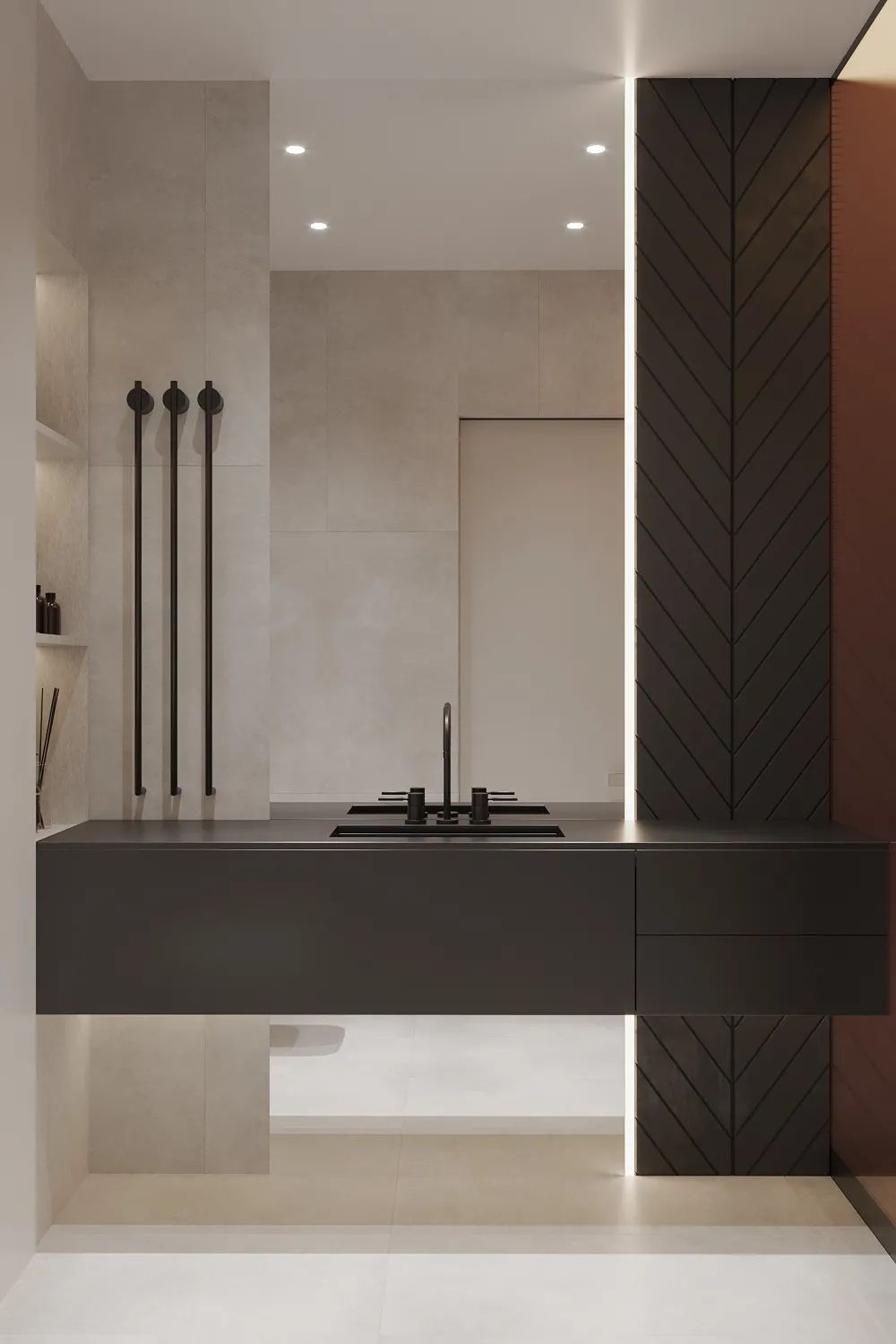 室内空间设计师：极简中性色，给人一种安静舒适的感觉！