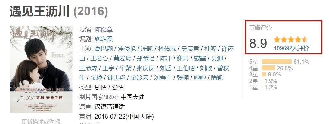 一只麦兜 《遇见王沥川》完结5年,陈铭章搭档陈乔恩,又带来一部爱情新剧