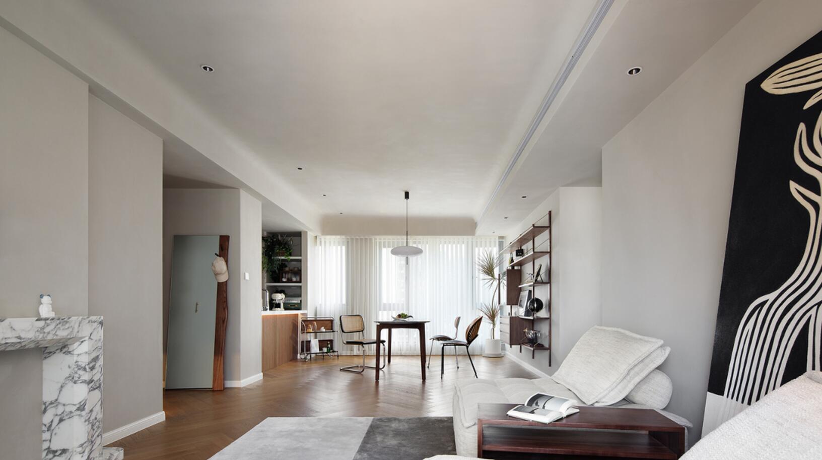 难怪一体化设计很流行，看了他112㎡新家后，确实很让人羡慕