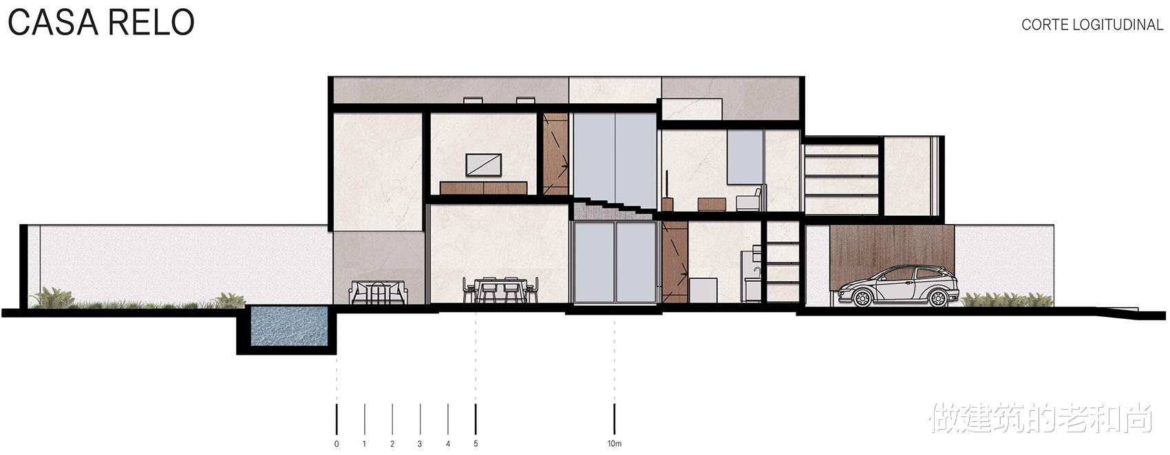 做建筑的老和尚 简洁朴素的现代住宅:让你充满探索内部空间的欲望