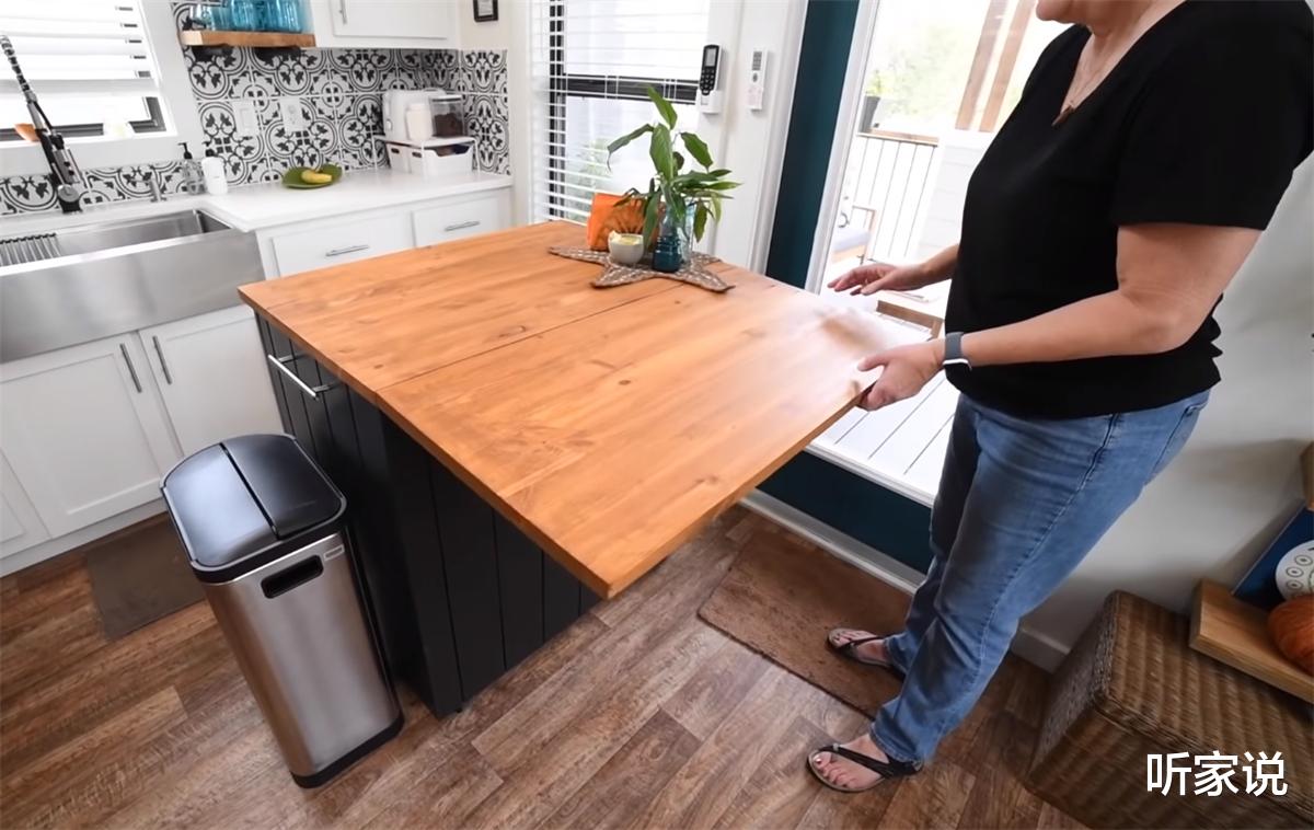 一位65岁奶奶独居37㎡小家：利用4米层高做卧室，蜗居日子转眼1年