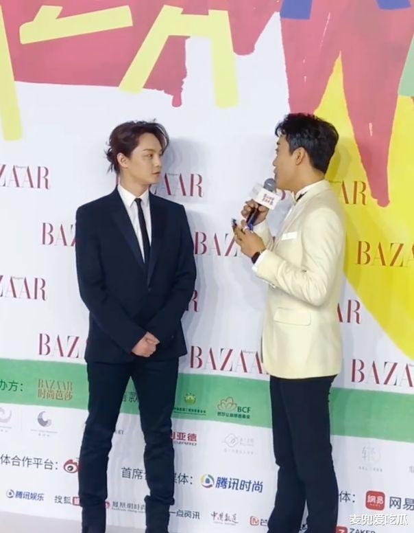 白冰|时尚芭莎男星红毯生图，李现像乡镇企业家，张晋妆容比蔡少芬还白