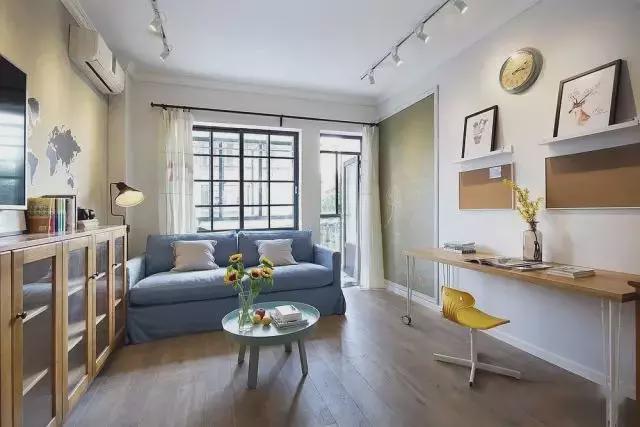 100平旧房改造,这样设计也太好看了吧,差点以为走错地方了