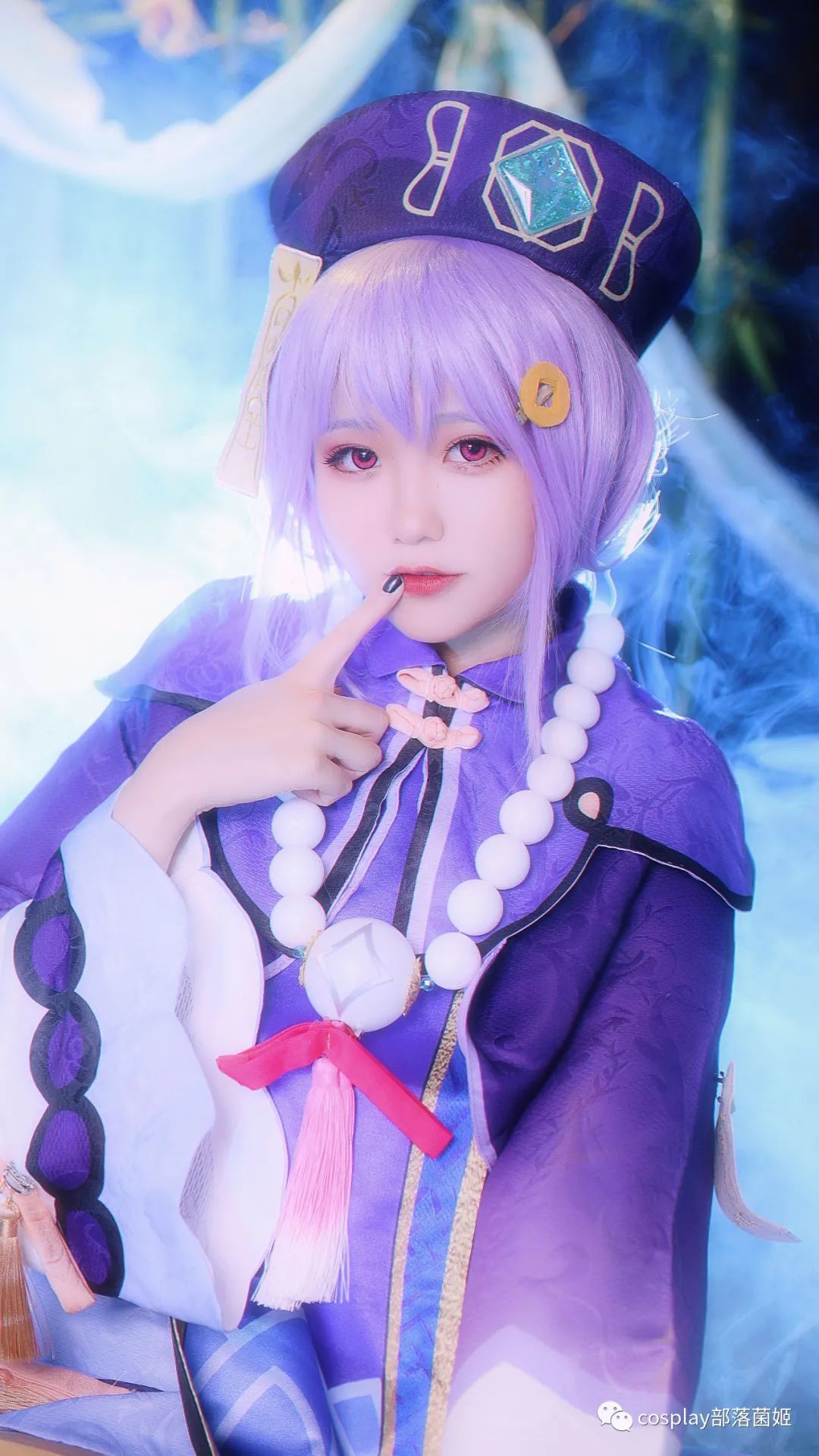 |cos：原神七七cos正片@浅川，初次见面，我是七七