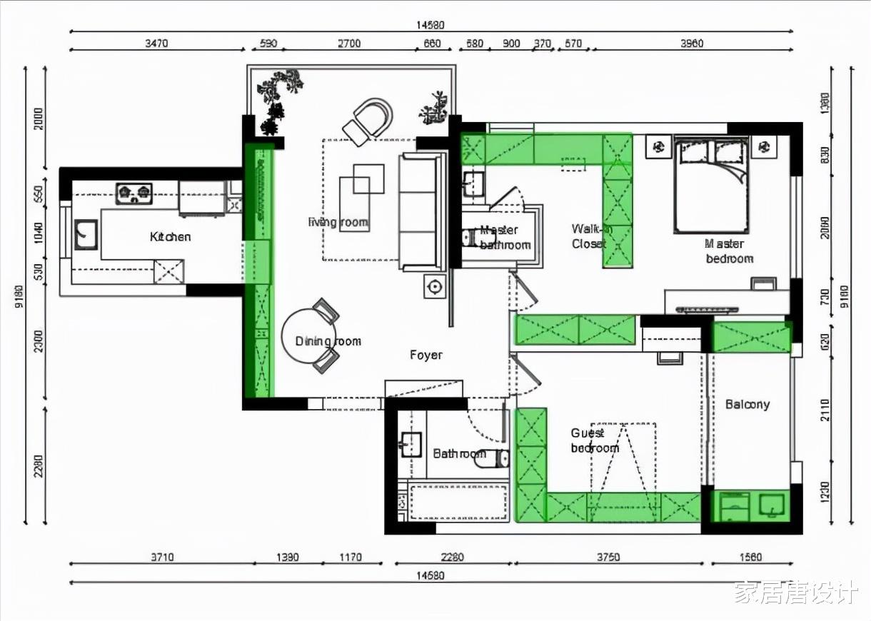 装修过程中只露面一次的业主,打开房门的一瞬间,还以为走错了家