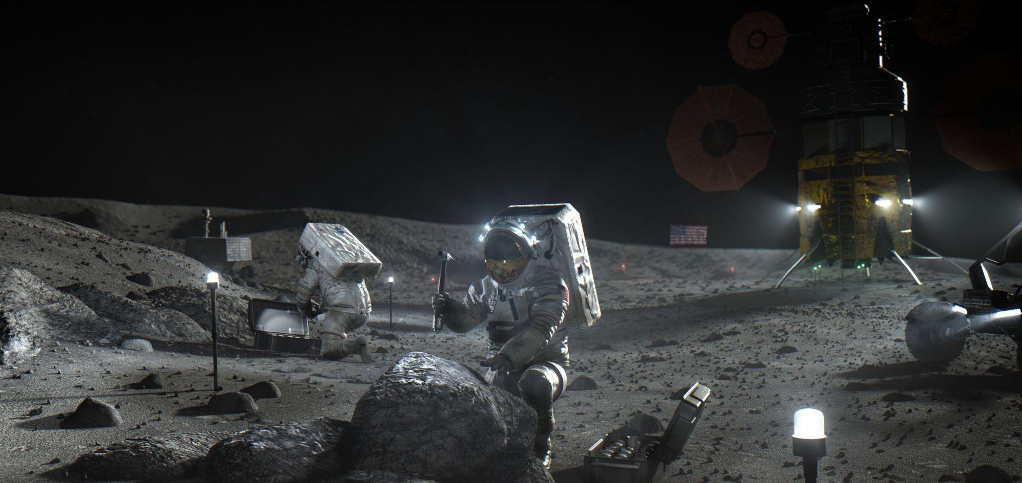 NASA NASA让步！月球着陆系统由SpaceX、蓝色起源等共同开发