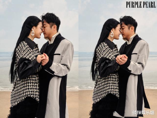 冉莹颖|邹市明冉莹颖拍全家福写真，三个儿子暴风长大，轩轩体格赶超爸爸