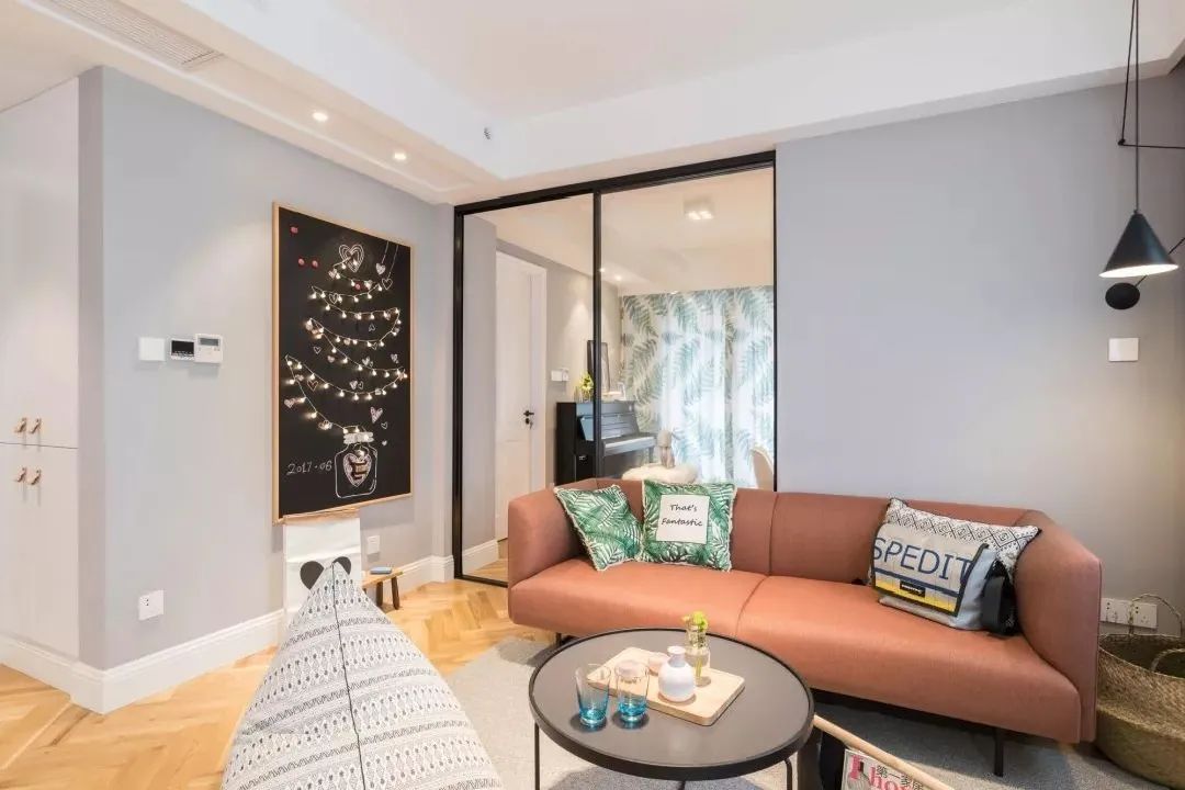 |83㎡小户型，为了省钱穷装北欧风，结果惊艳了众人！