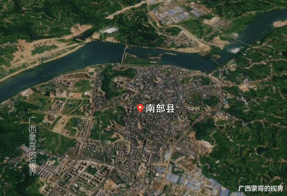 广西蒙哥的视界 卫星图看：四川人口最多的10个县(市)，哪个更有发展潜力？