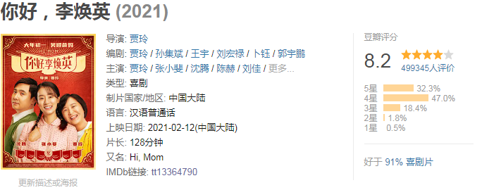 贾玲|《李焕英》票房破30亿，贾玲回应瘦成闪电：下映后我就开始减肥