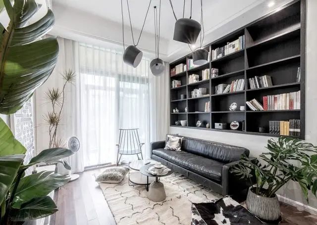 流行装修风格|书柜位置丨家里没有书房，书柜怎么放？这5种设计太妙了！