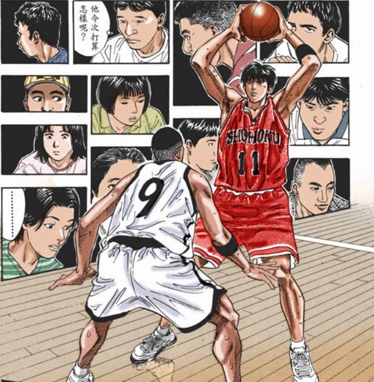 火影忍者|灌篮高手流川枫凭这次进球，可以比肩泽北，只因这一球含金量高