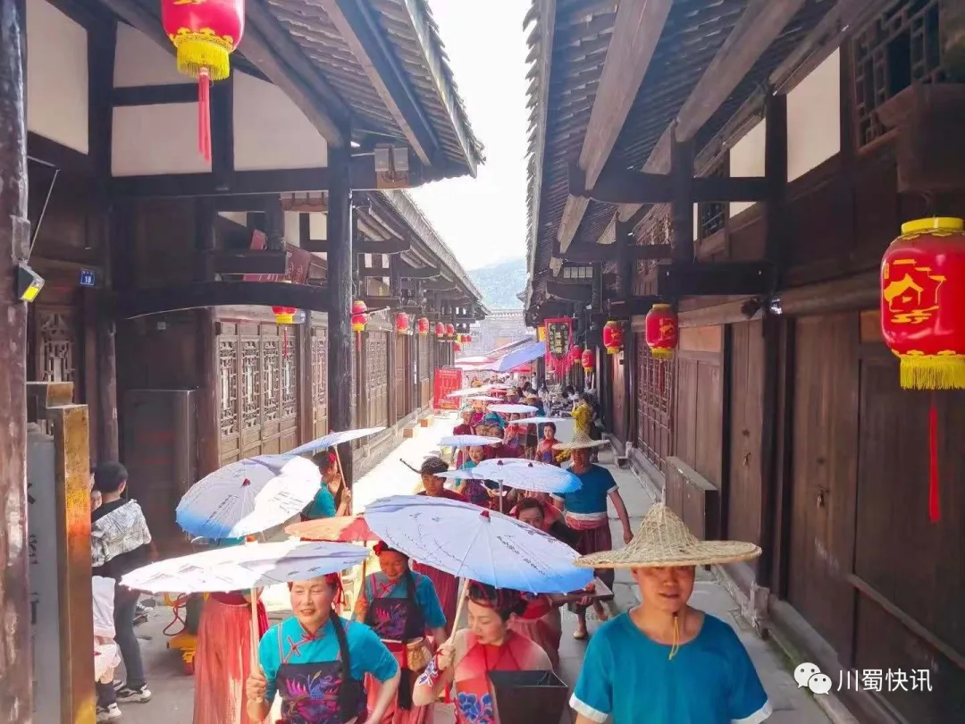 古镇 五一，平昌这么美！