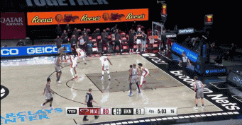 篮网队|末节独取10分,带队狂轰15: 0,当他做回自己,才是篮网赢球正解