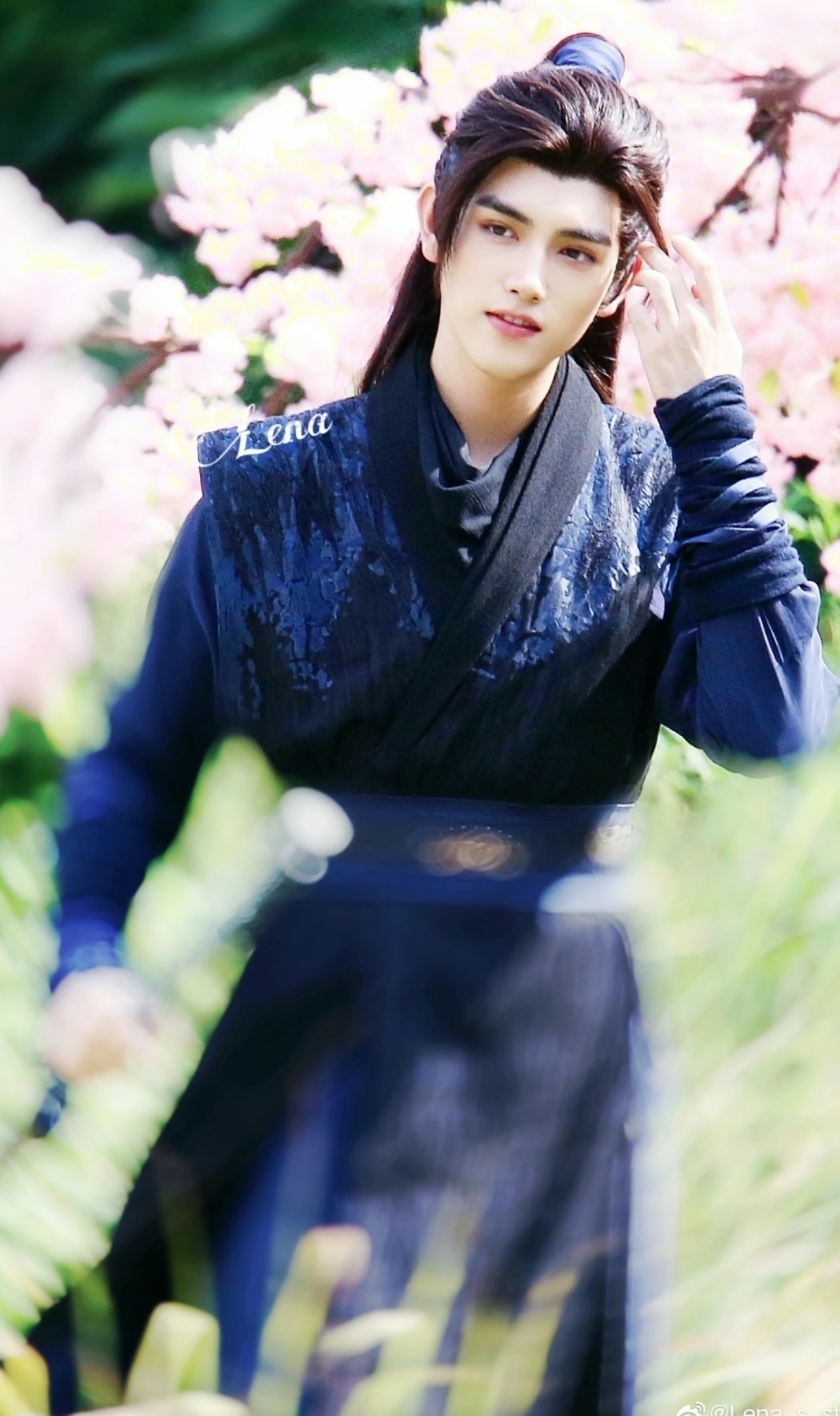 高马尾|肖战，罗云熙，王一博，谁的高马尾古装造型深得你心？