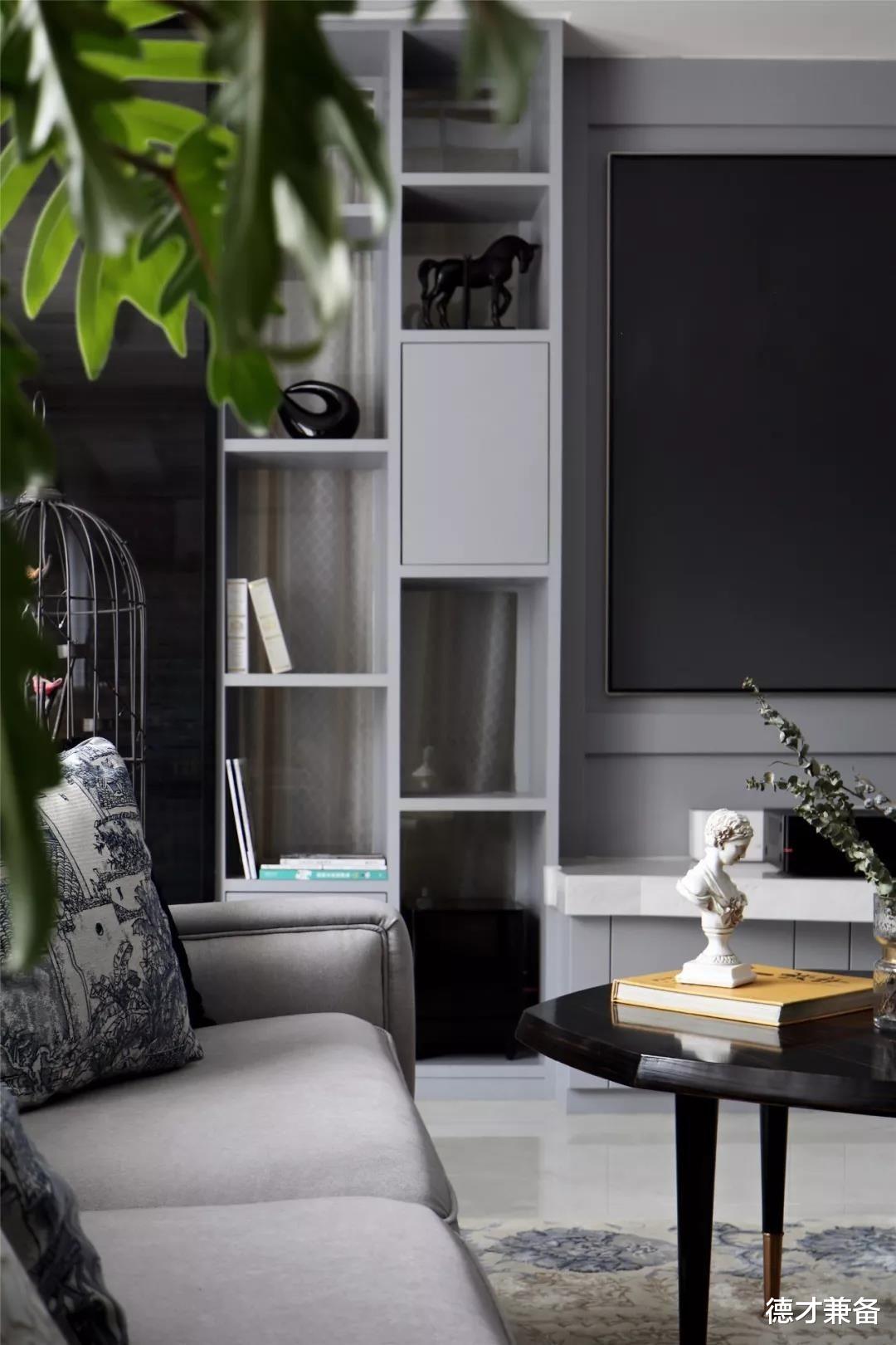 ?月白青花的装修风格:满足你爱法式的唯美,他爱中式的内敛深沉