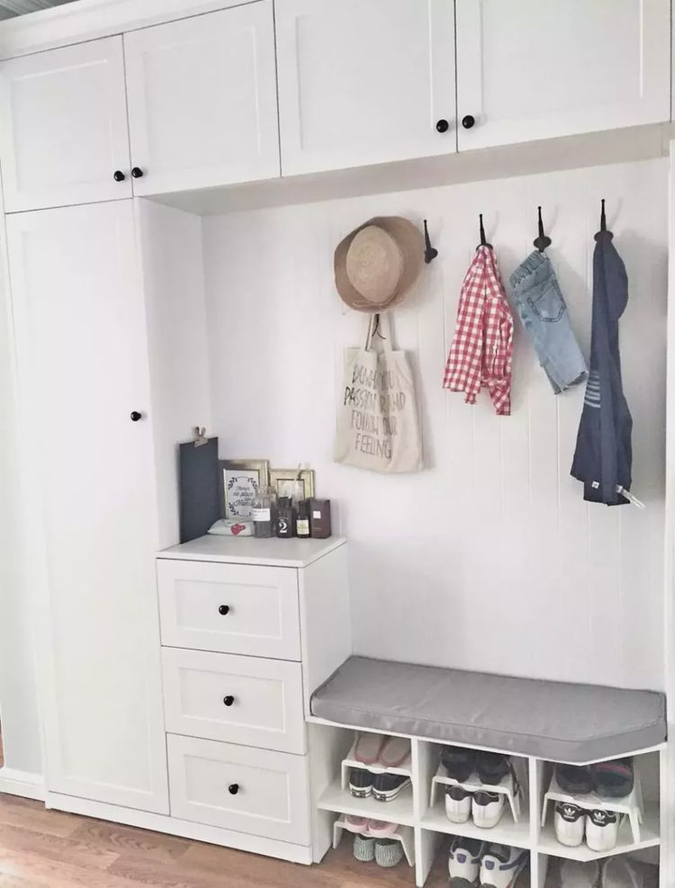 |鞋柜原来要这样装，一个柜子能顶别人两个，真实用！