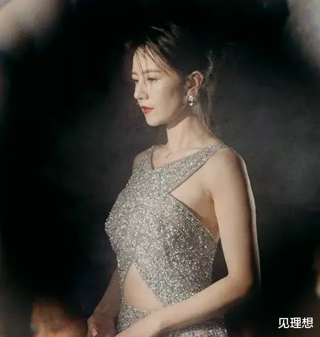 高圆圆|高圆圆晒性感大片，穿亮片裙露大片美背，颜值重回周芷若巅峰