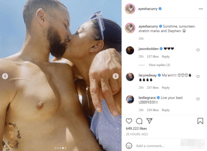 斯蒂芬·库里|库里携妻子情人岛钓鱼，赤裸上身场面十分火爆，哈登詹姆斯看了已无心季后赛