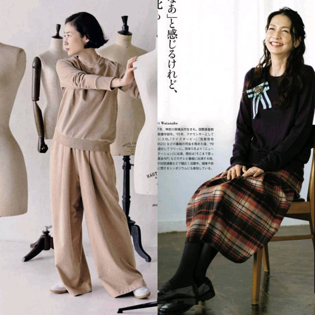 静静时尚达人|50+女性秋天穿“针织衫”！这3个搭配小tips，让造型脱胎换骨