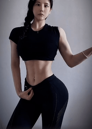 健身|人如其名刘太阳，130斤的体重不减肥，身材照样好