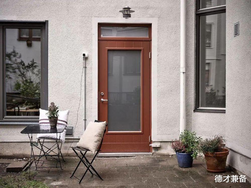 德才兼备|朋友的46平一居美宅，自带庭院静谧舒适，室内规划太大气了，晒晒！