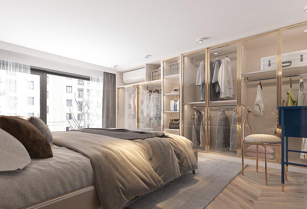 新帝雅|参观完47岁阿姨的家,感觉自叹不如,仅有47㎡却装修很敞亮又前卫