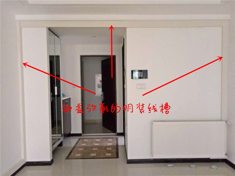 家庭装修,想走明线又怕丑?可以试试这两种方法