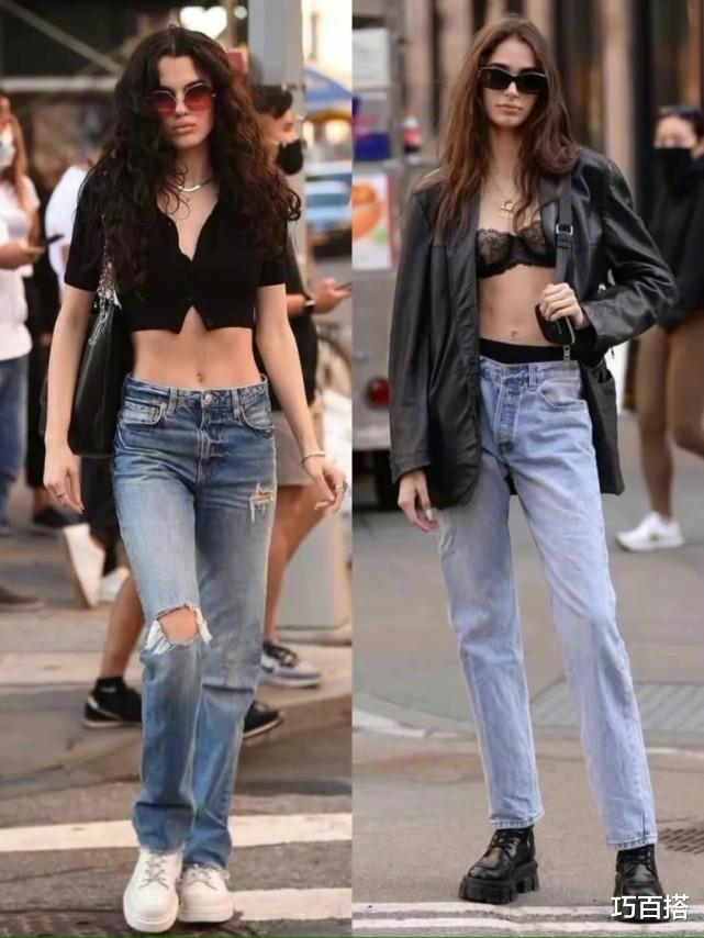 巧百搭|穿腻了白T+短裤，不如尝试一下“辣妹风”，又美又气质