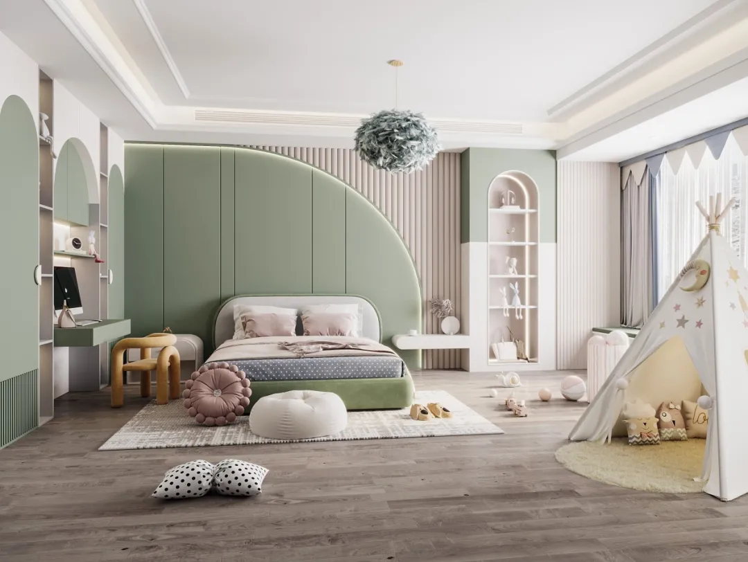 5款满分儿童房设计，给孩子一个完整的童年！