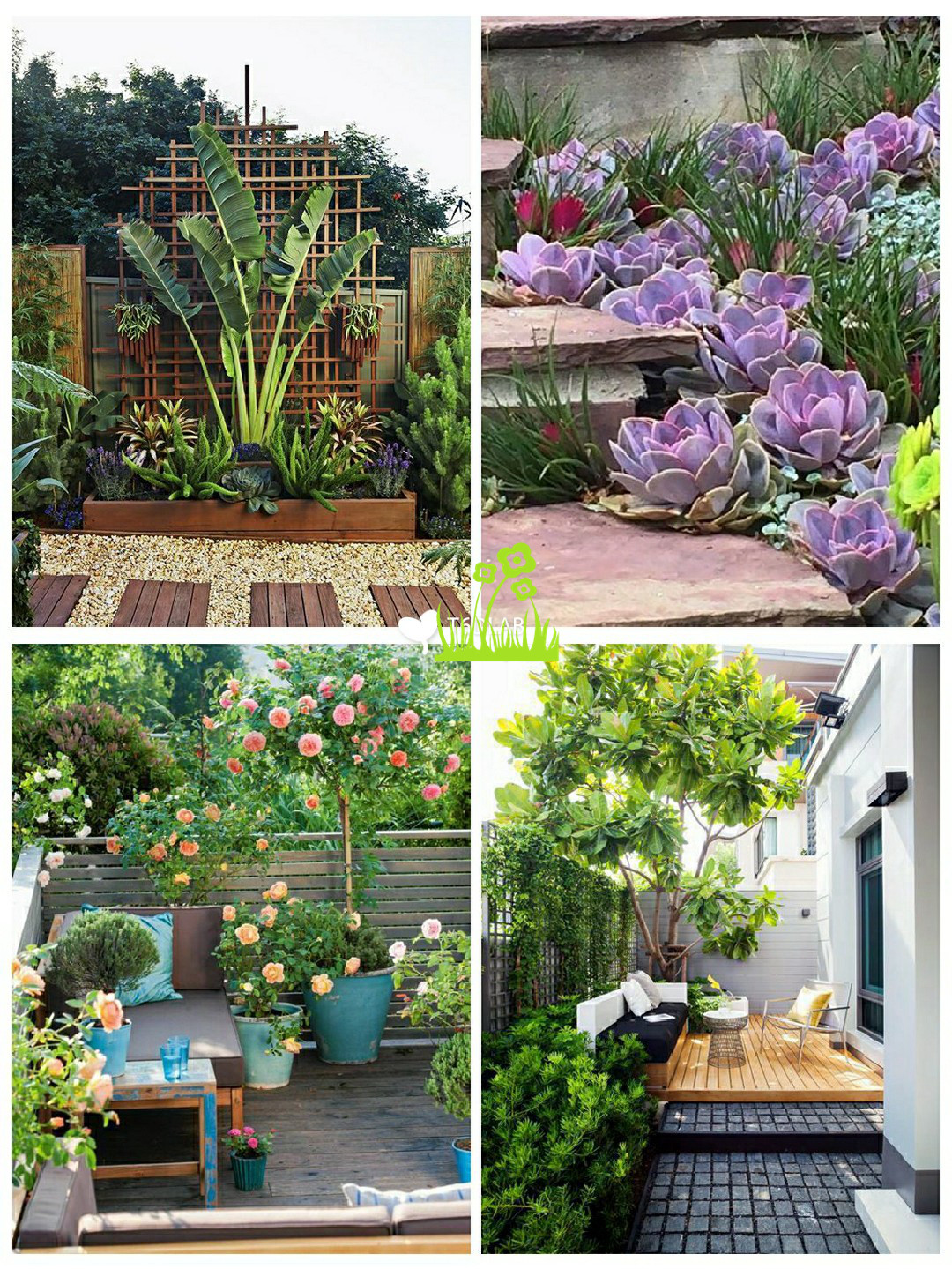 |小庭院装修：这36个小院设计，没有任何花里胡哨，自己就可以建