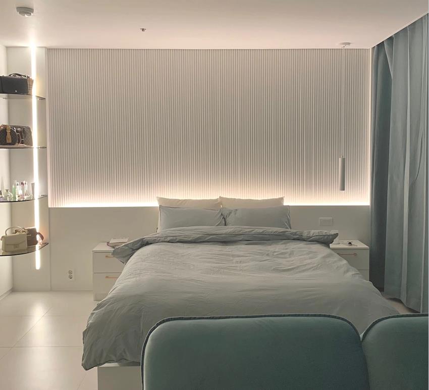 真孝顺，小姐姐给父母装修一套的133㎡养老房，清爽雅致，太舒服了