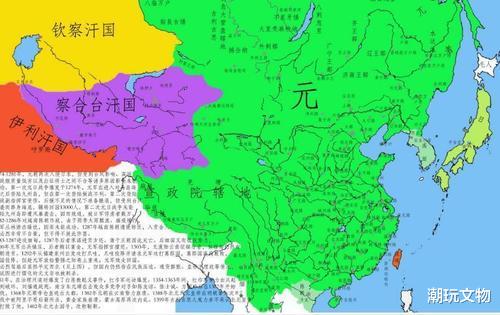 元朝|巅峰时期的中国有多大？960万平方公里还是太小了