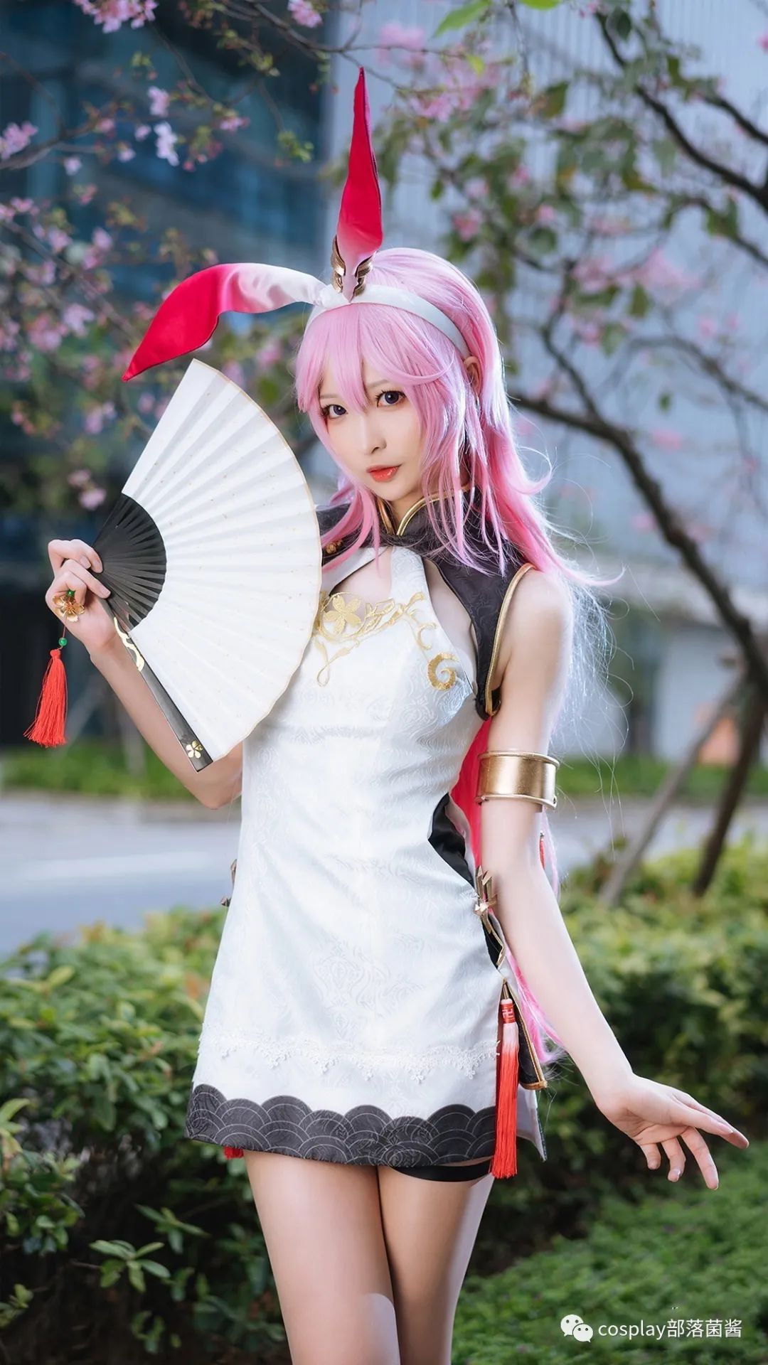 马红俊|cos：崩坏学园旗袍八重樱cos正片@南宫